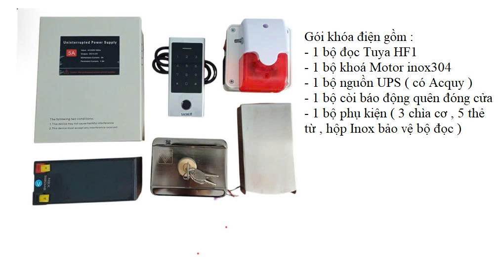 Khóa vân tay cao cấp cho nhà trọ tại HCM 