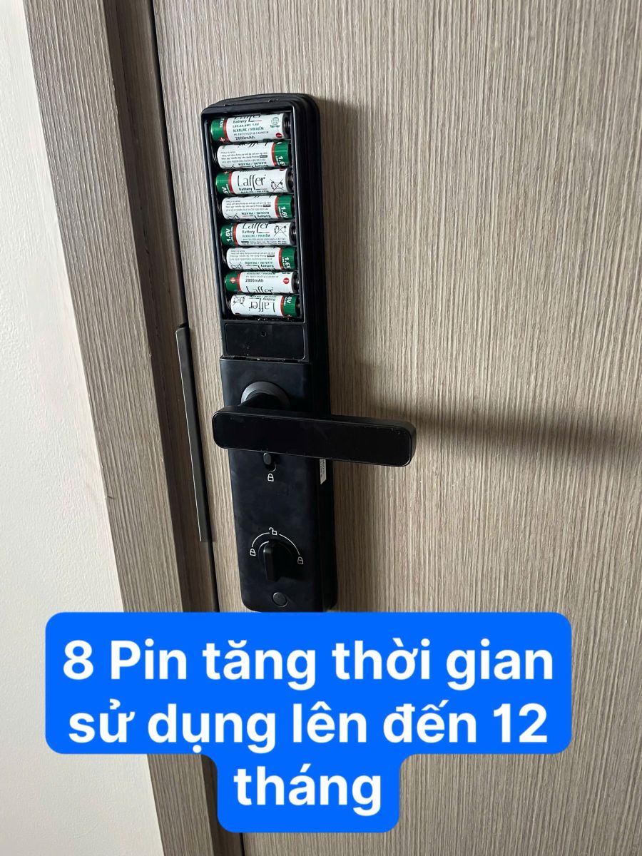 Thay pin cho khóa vân tay tận nhà tại HCM