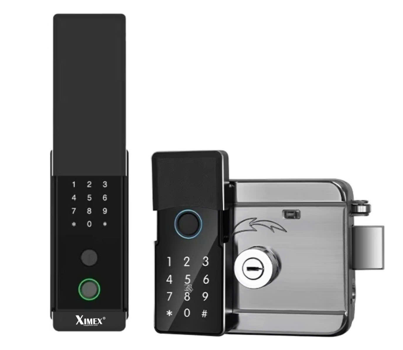 Khóa cổng vân tay cao cấp XIMEX XC11- 2F - PRO