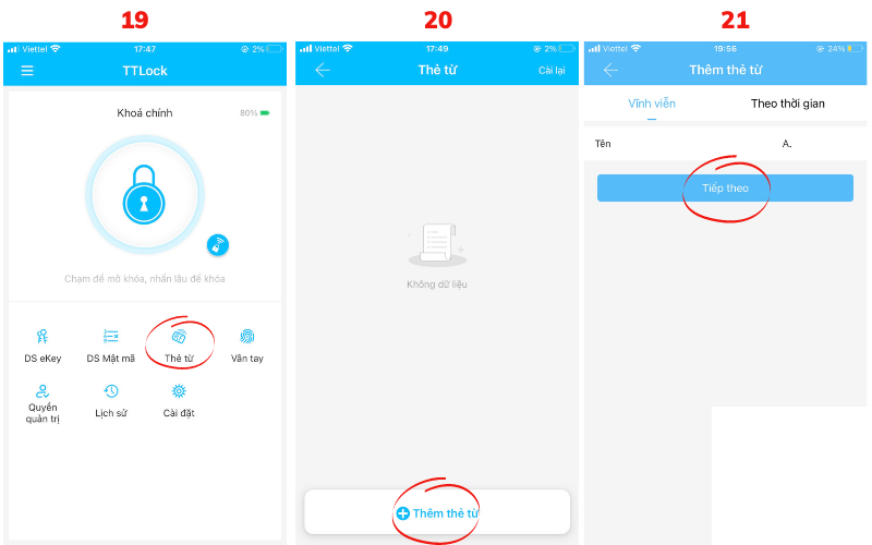 HƯỚNG DẪN CÀI ĐẶT - SỬ DỤNG KHÓA VÂN TAY APP TTLOCK