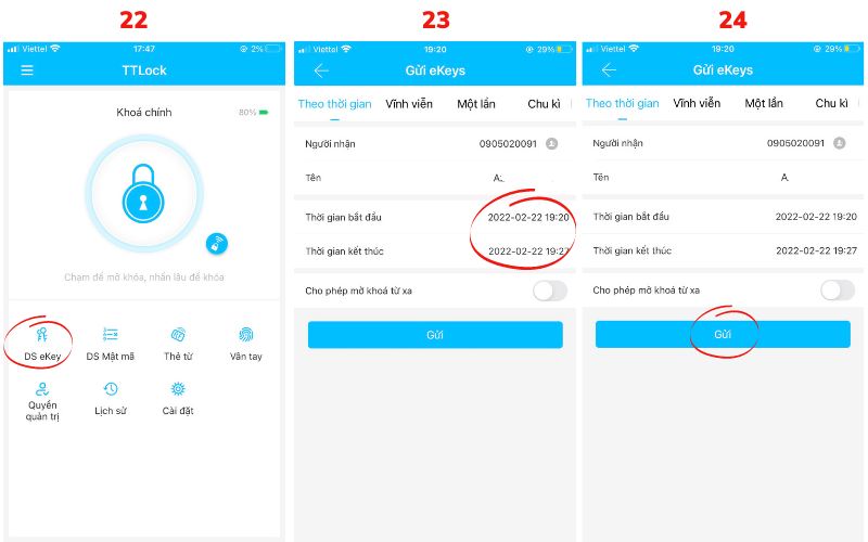 HƯỚNG DẪN CÀI ĐẶT - SỬ DỤNG KHÓA VÂN TAY APP TTLOCK