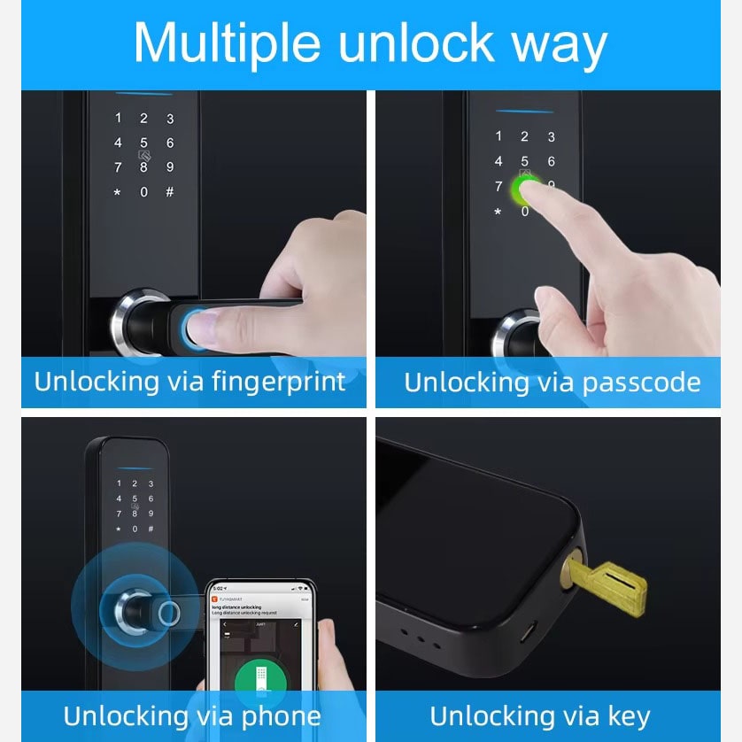 Khóa vân tay cửa phòng cao cấp A28