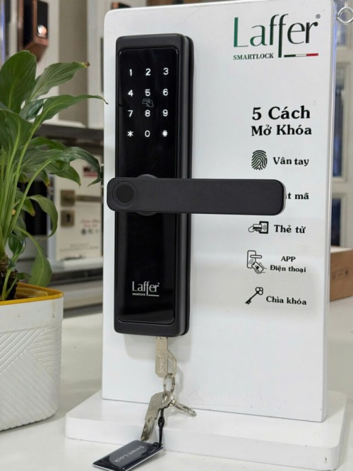 KHÓA VÂN TAY LAFFER LX07 - KHÓA VÂN TAY CỬA GỖ GIÁ RẺ