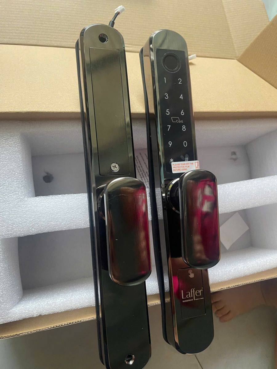 Khóa vân tay cho cửa lùa LAFFER XF19