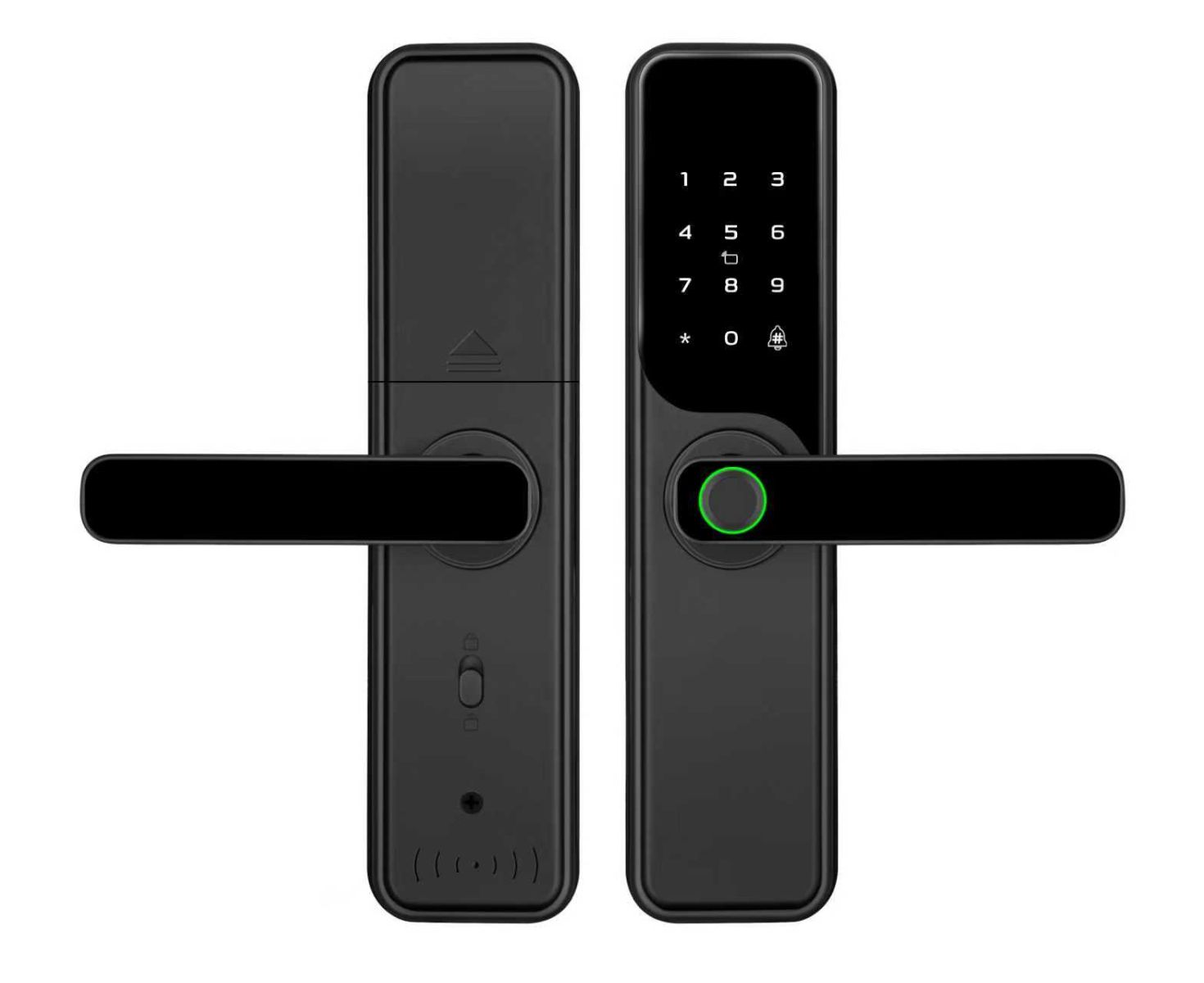 Khóa vân tay cao cấp cửa phòng giá rẻ SICHER F1